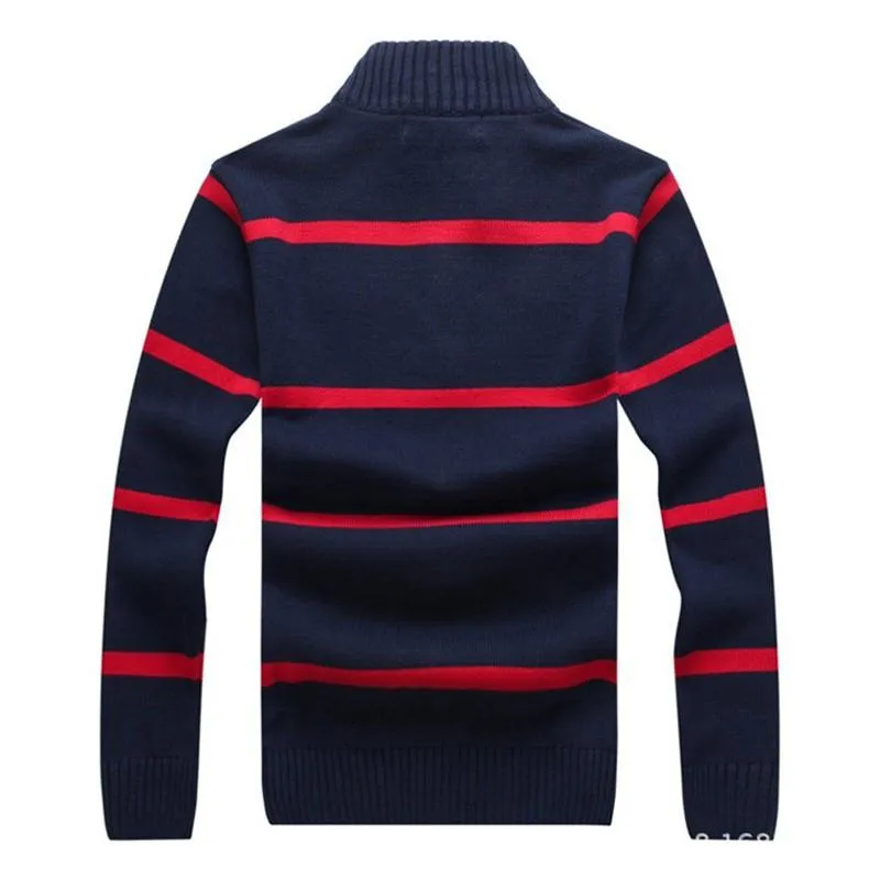 Men's Collar Long Sleeve Sweater