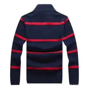 Men's Collar Long Sleeve Sweater