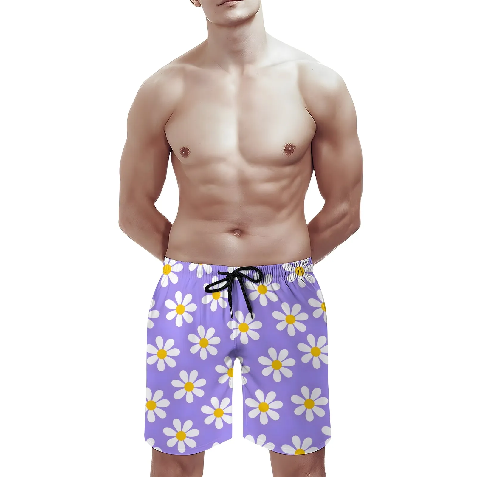 Men's Hawaiian Flower Sports Fashion Shorts 2312000018