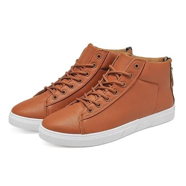 Men's High Top Zip Lace Boot