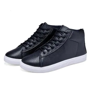 Men's High Top Zip Lace Boot