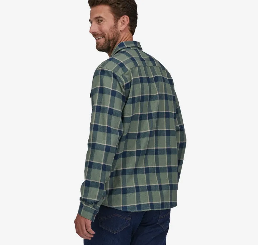Men's Patagonia | Fjord Flannel Shirt | Hemlock Green