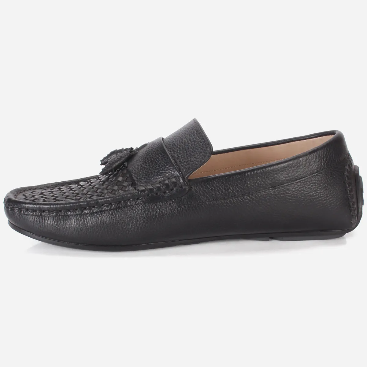 Men's "TAYLYER" Leather Slip On Moccasins Shoes