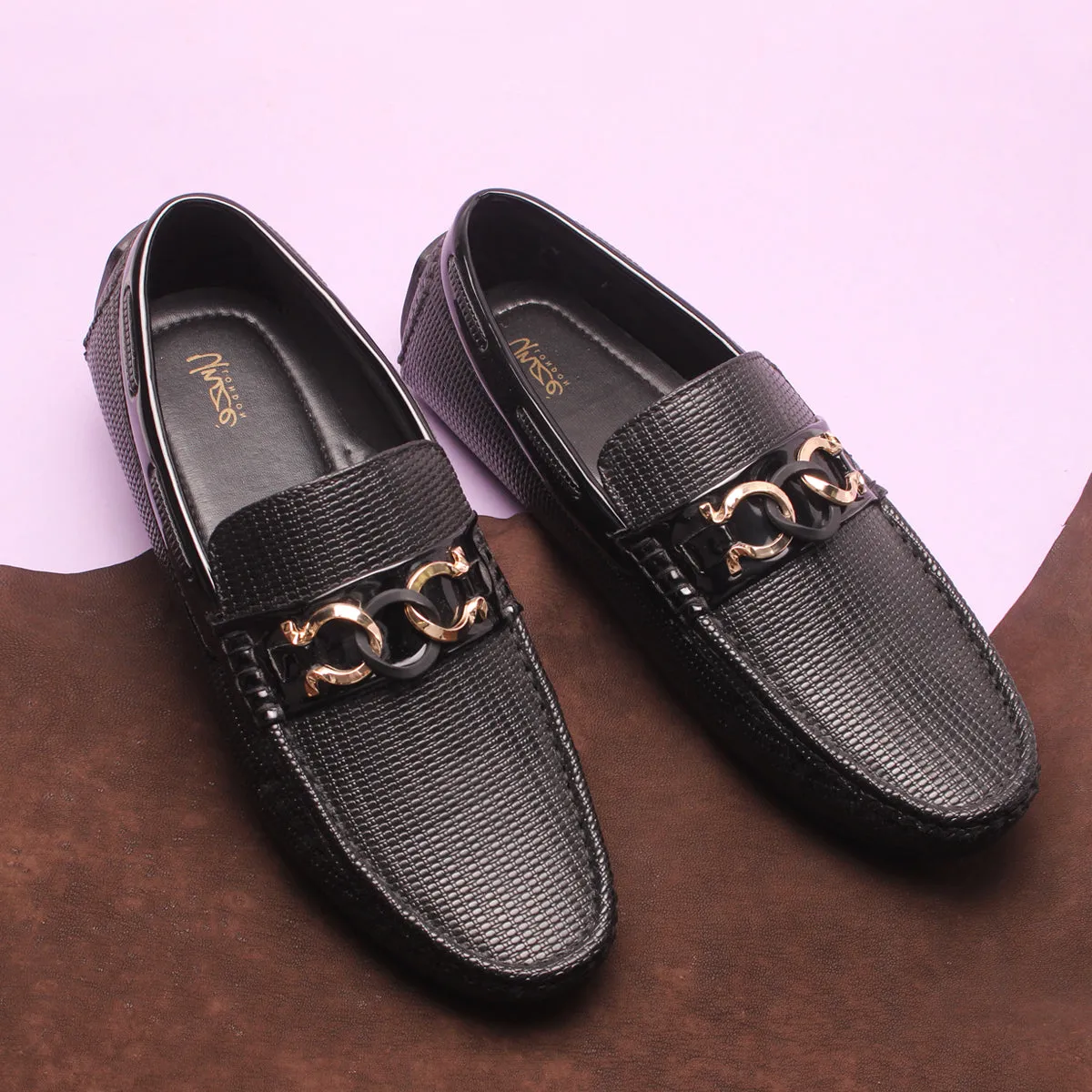 Mens "TEMAN" Comfort Slip On Moccasins
