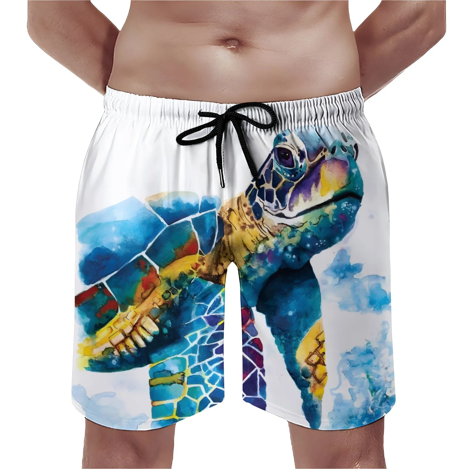 Men's Sport Fashion Turtle Shorts 2304103713