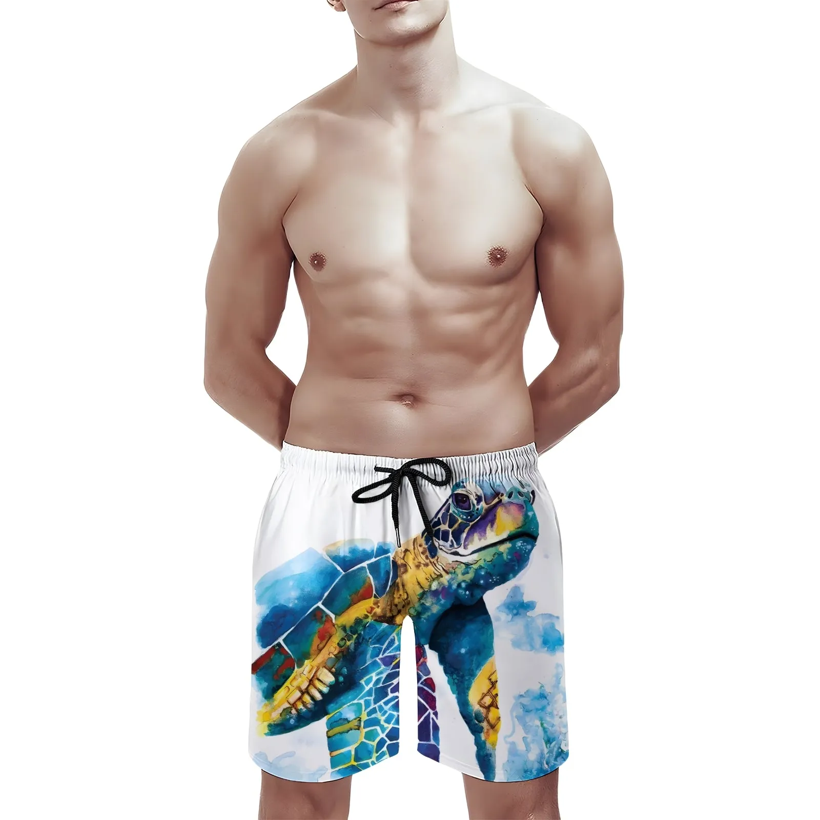 Men's Sport Fashion Turtle Shorts 2304103713