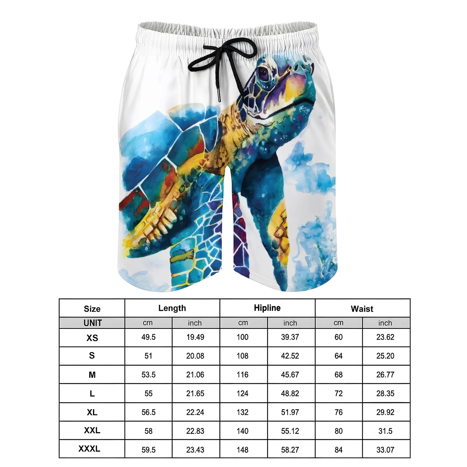 Men's Sport Fashion Turtle Shorts 2304103713