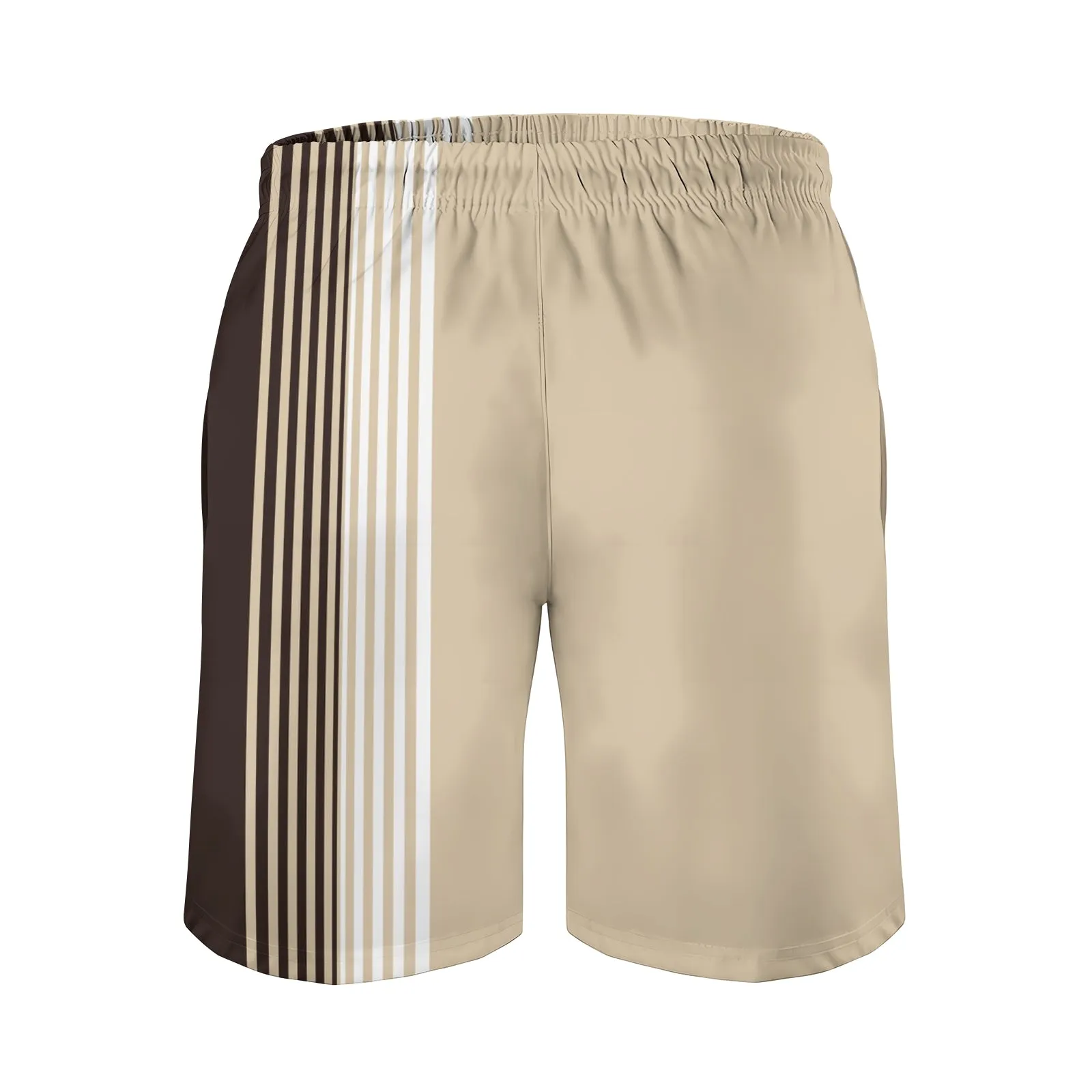 Men's Sports Coconut Palm Stripes Shorts 2401000165