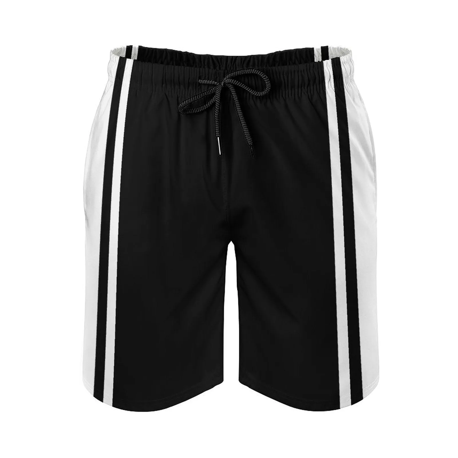Men's Sports Stripes Shorts 2401000149