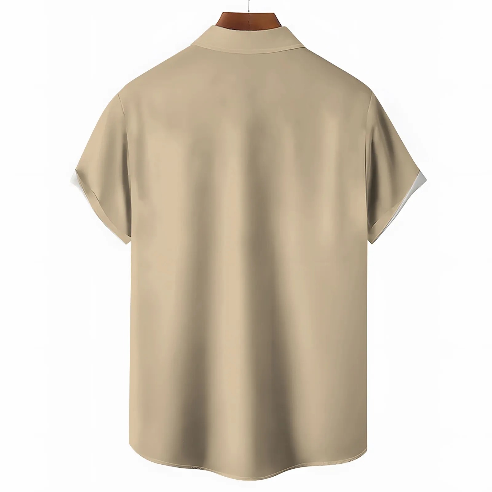 Men's 'The Colonial' Print Casual Short Sleeve Shirt 2404001507