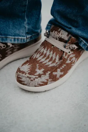 Men's Wooly Tan Aztec Canvas Hilo Casual Shoes (Sizes 9.5, 10, 11, 12; EE Widths)