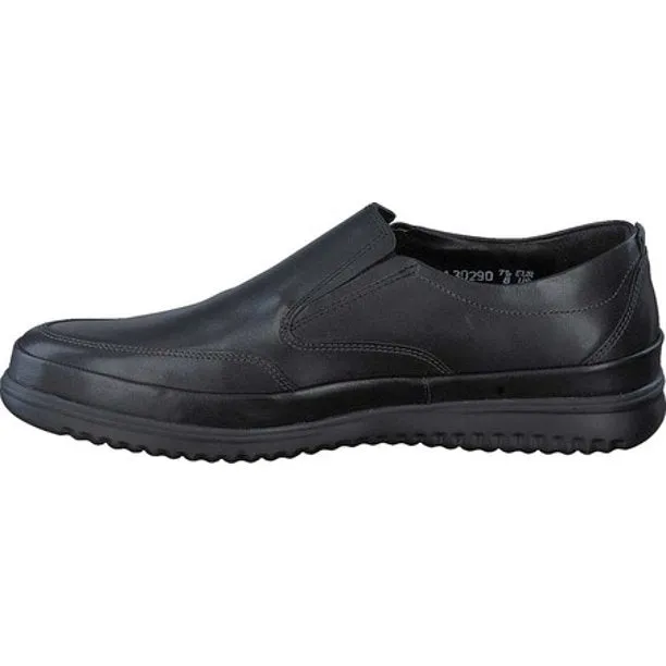 Mephisto Mens Twain Black Rubber Casual Shoes