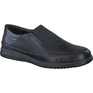 Mephisto Mens Twain Black Rubber Casual Shoes