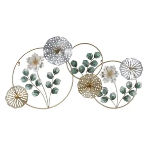 Metal Floral Wall Décor,6m680