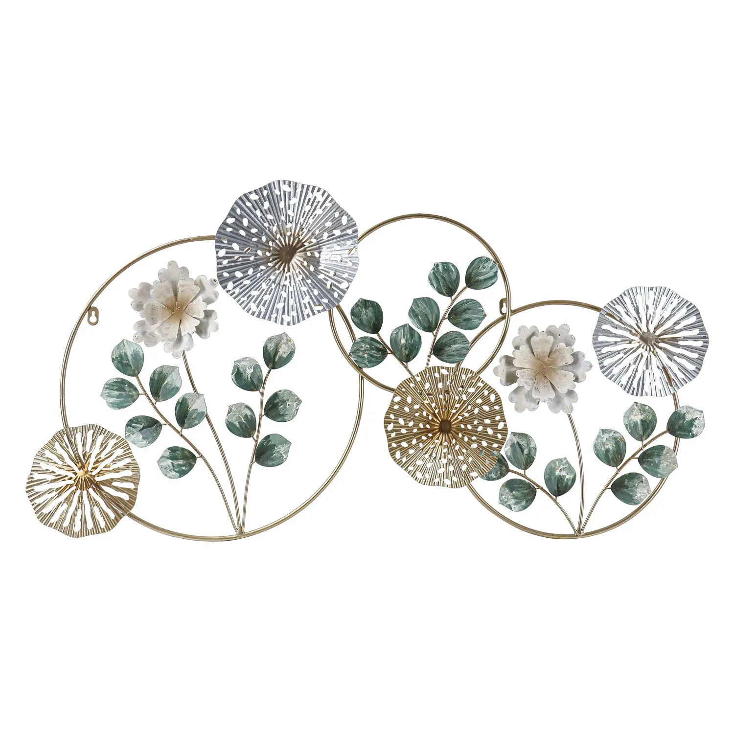 Metal Floral Wall Décor,6m680