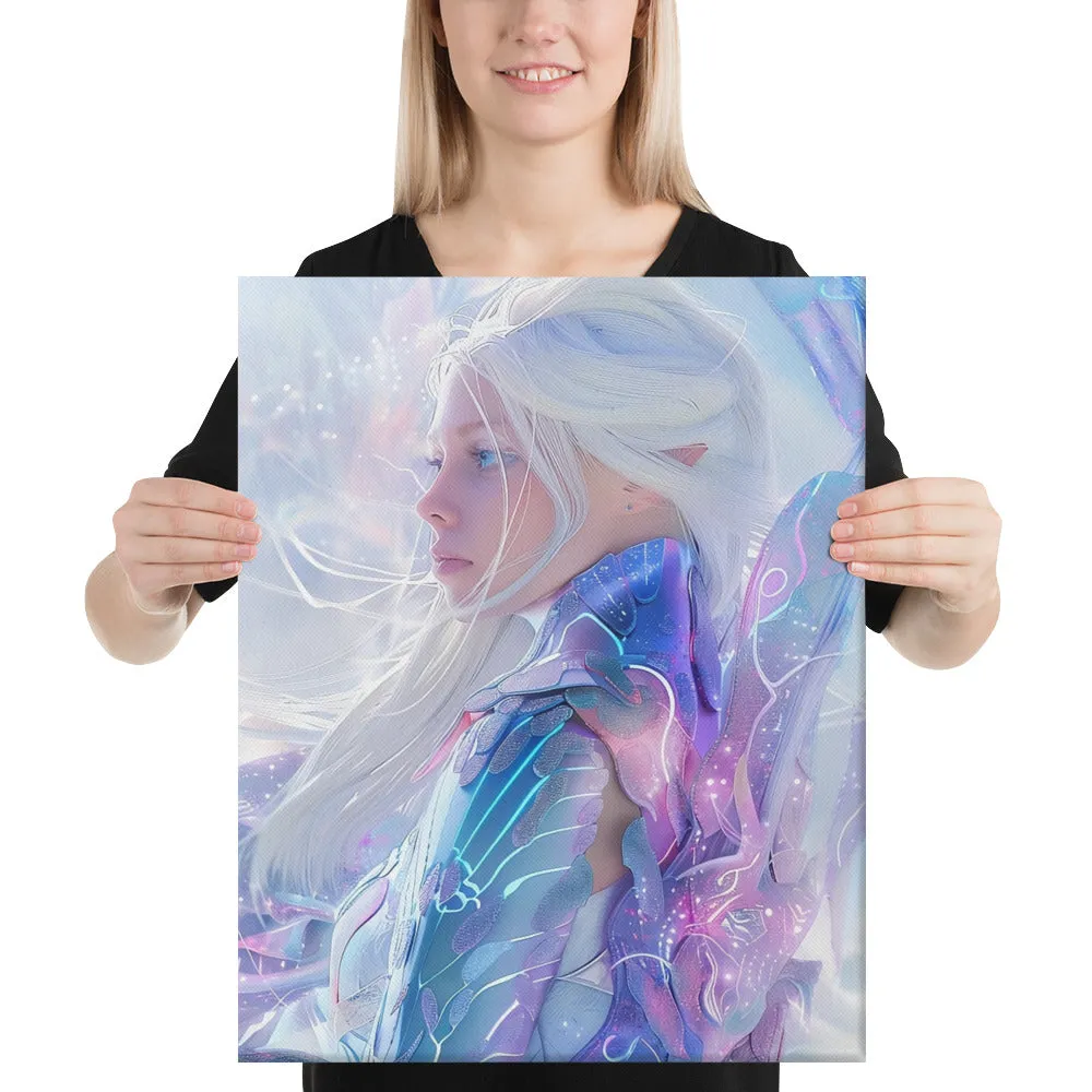 Metaverse Girl Canvas Art (Multiple Sizes) MG001
