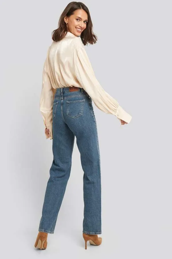 Mid-Rise Clean Look Stretchable Jeans