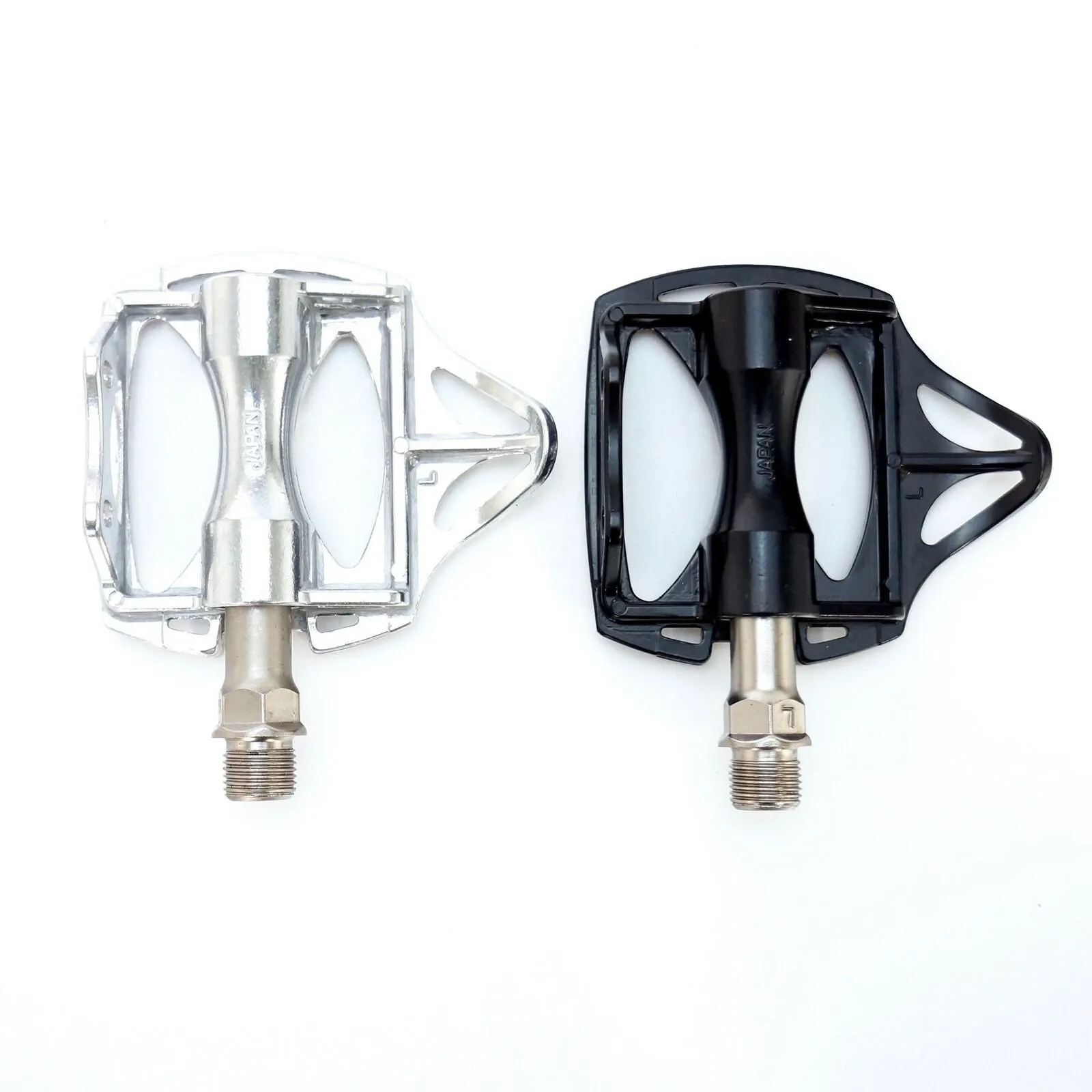 MKS Classic Urban Platform Pedals Sealed Bearing Road City Bike Black / Silver