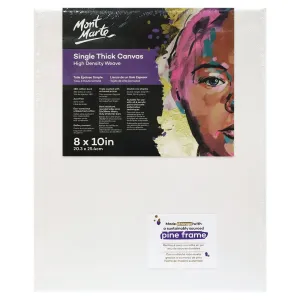 MONT MARTE Single Thick Canvas with Pine Frame 8″ x 10″ (20.3 x 25.4cm)