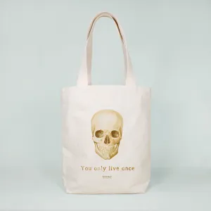Multi Pockets Canvas Bag - Skull