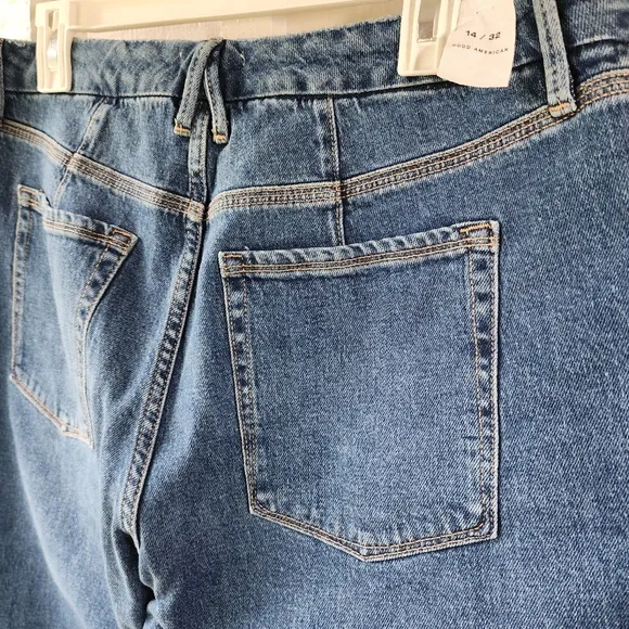 New Good American 90's Icon Jean Indigo 14/32