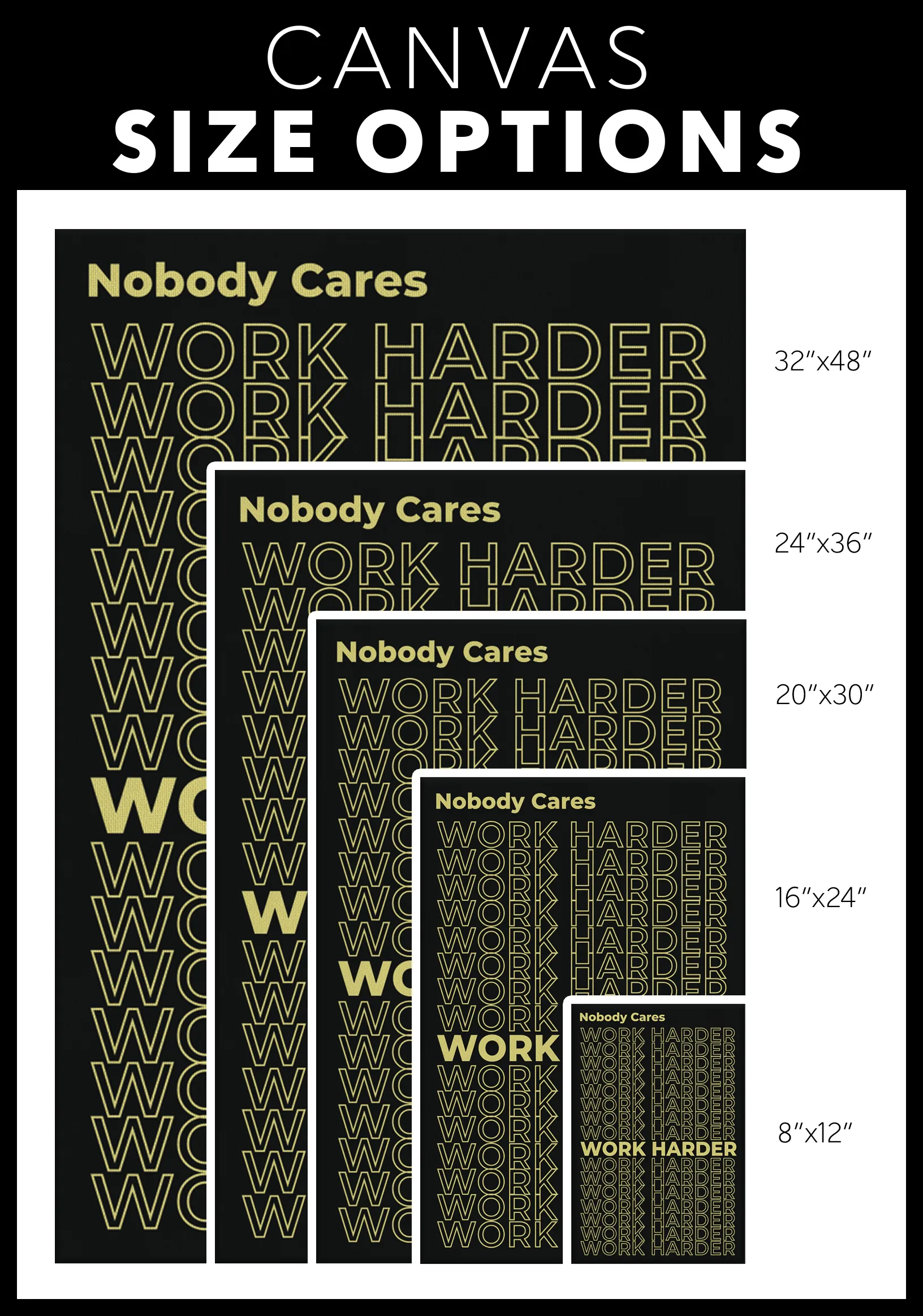 Nobody Cares, Work Harder