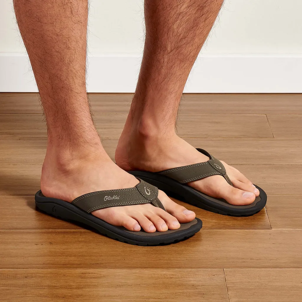 'Ohana Men's Beach Sandals - Olive