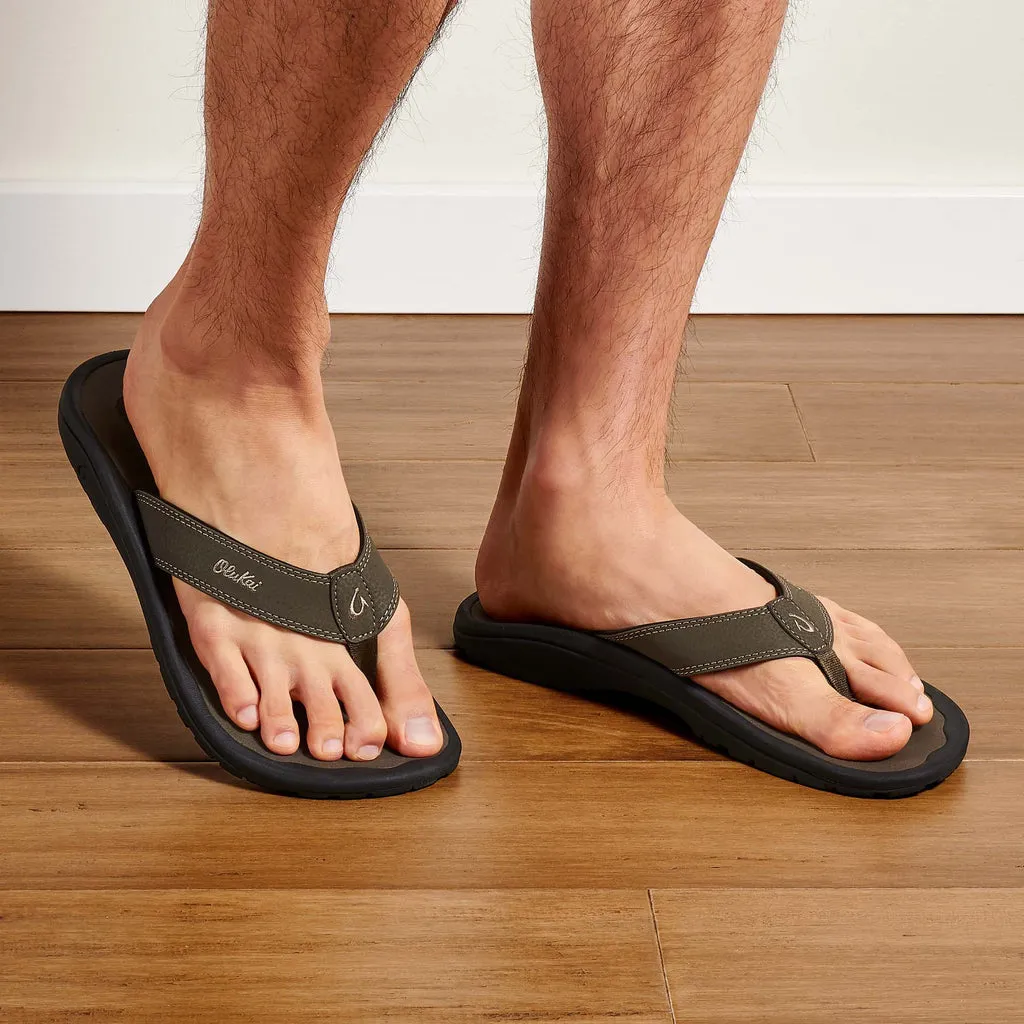 'Ohana Men's Beach Sandals - Olive