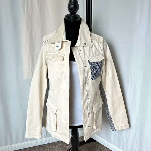 Oilily Canvas Embroidered jacket