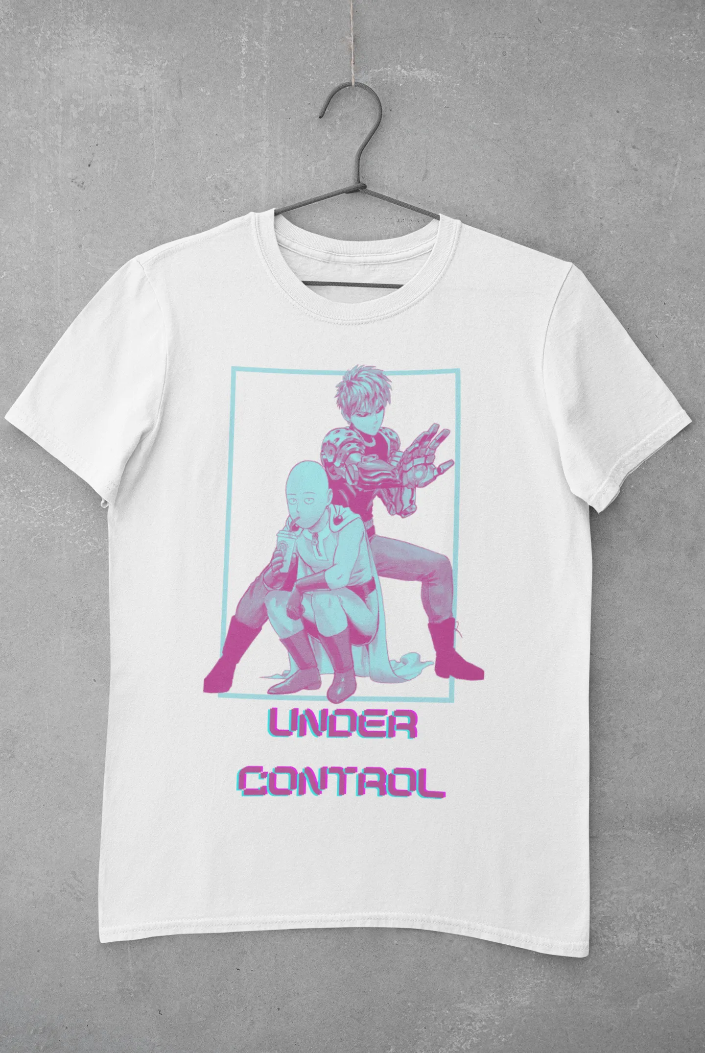 One Punch Man (Under Control) - Heavy Cotton Tee
