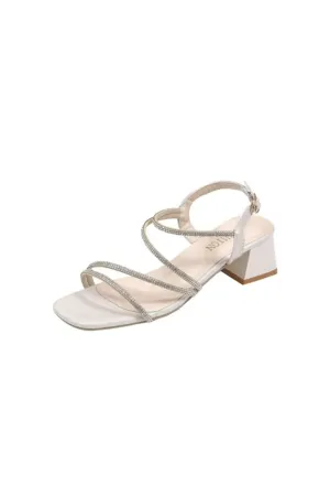 Open Toe Block Heels Sandals