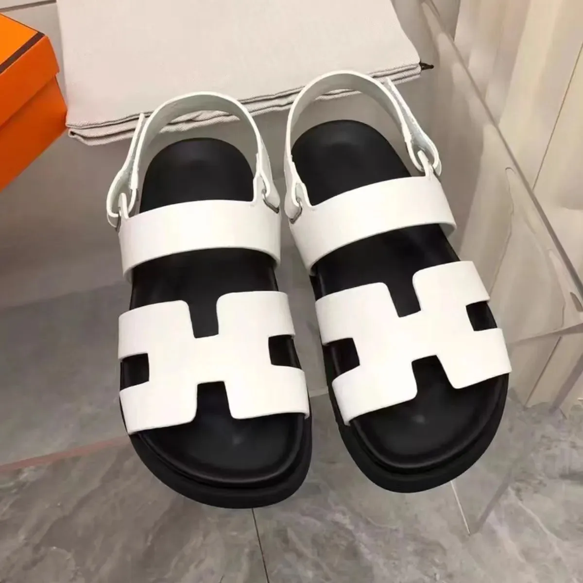 Open Toe Flats Sandals