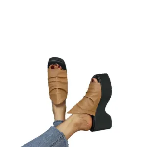 Open Toe Platform Sandals