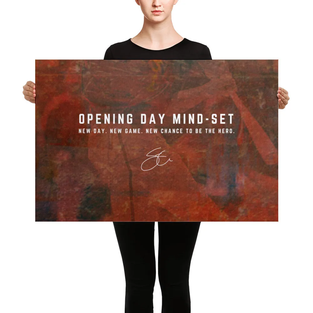 Opening Day Mind-Set Canvas