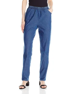 Pantalones Chic Classic Collection – Pantalón de dama con cintura elástica.