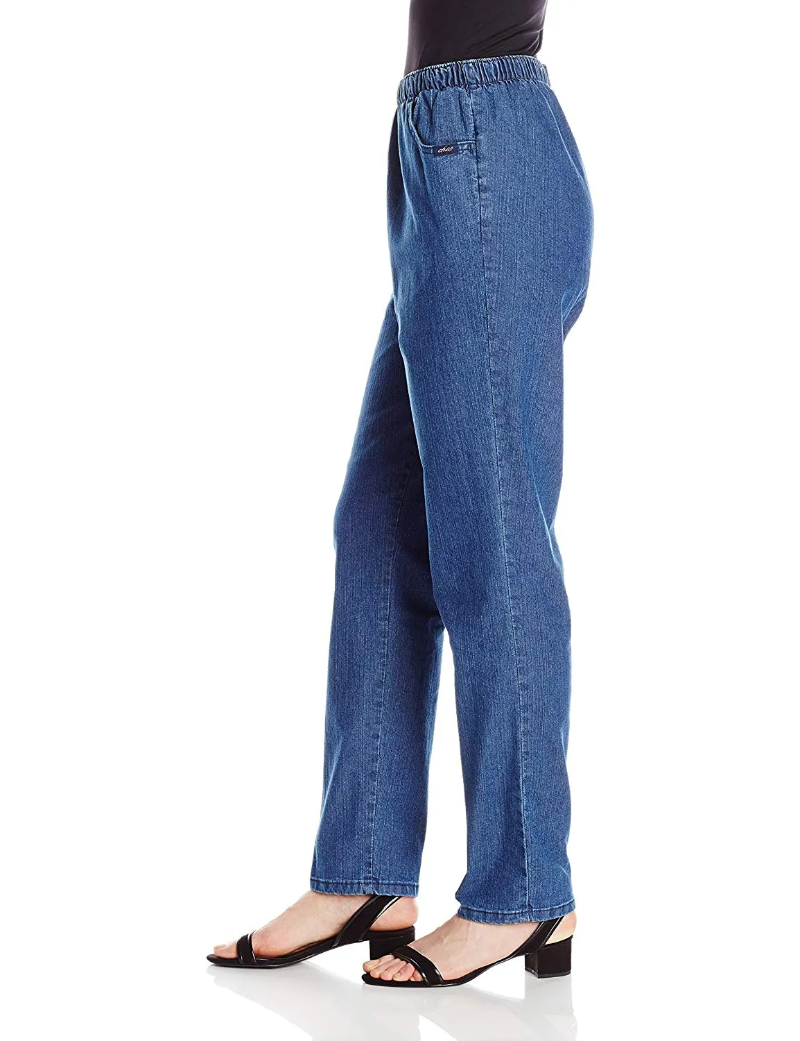 Pantalones Chic Classic Collection – Pantalón de dama con cintura elástica.