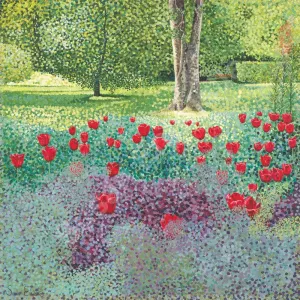Pashley Manor Tulips Limited Edition Print