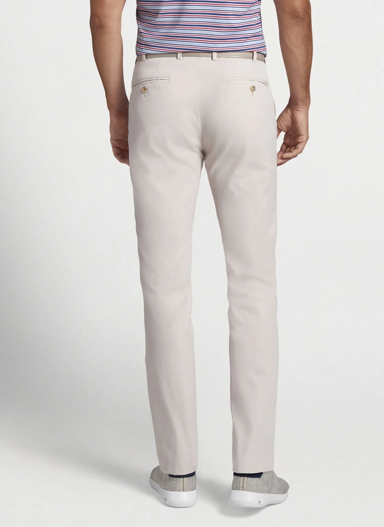 PETER MILLAR RALEIGH PERFORMANCE TROUSER - STONE