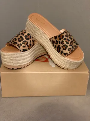Platform Slip-On Sandal