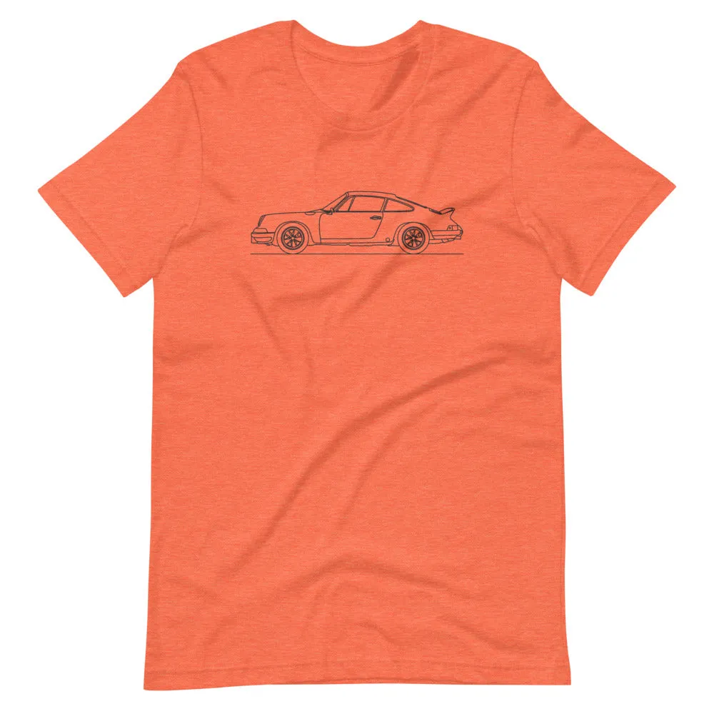 Porsche 911 Carrera RS 2.7 silhouette T-shirt