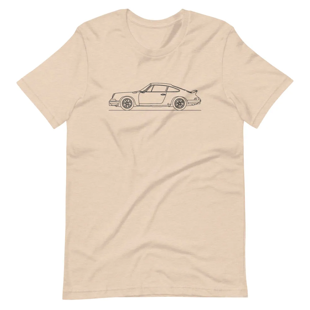 Porsche 911 Carrera RS 2.7 silhouette T-shirt