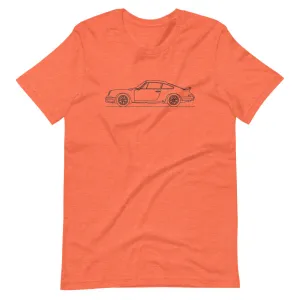Porsche 911 Carrera RS 2.7 silhouette T-shirt