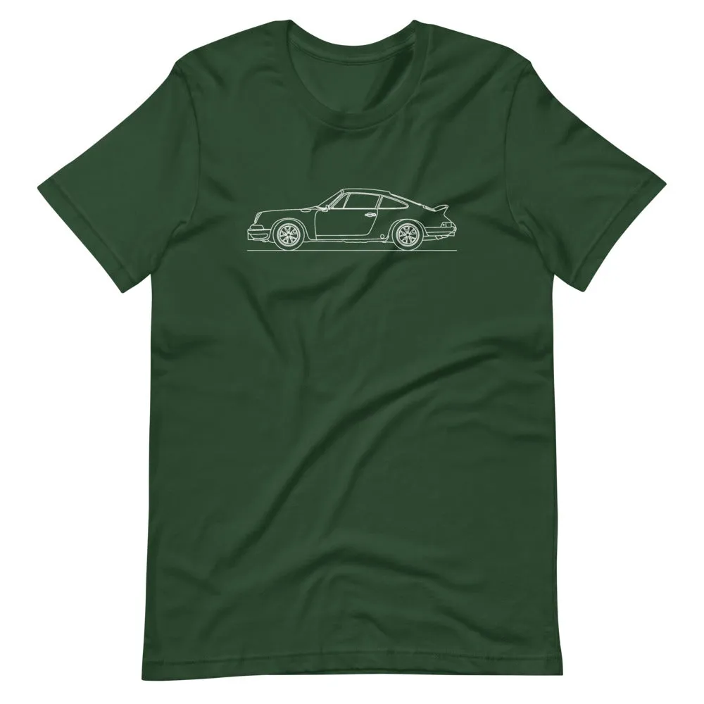Porsche 911 Carrera RS 2.7 silhouette T-shirt