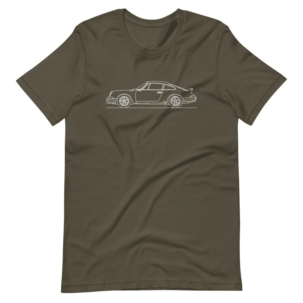 Porsche 911 Carrera RS 2.7 silhouette T-shirt