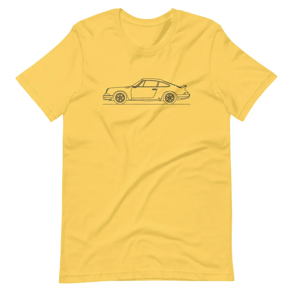 Porsche 911 Carrera RS 2.7 silhouette T-shirt