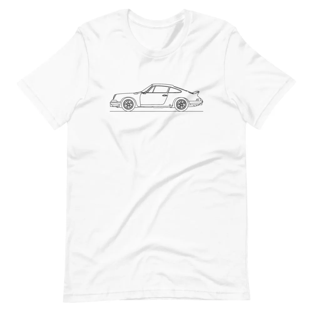Porsche 911 Carrera RS 2.7 silhouette T-shirt