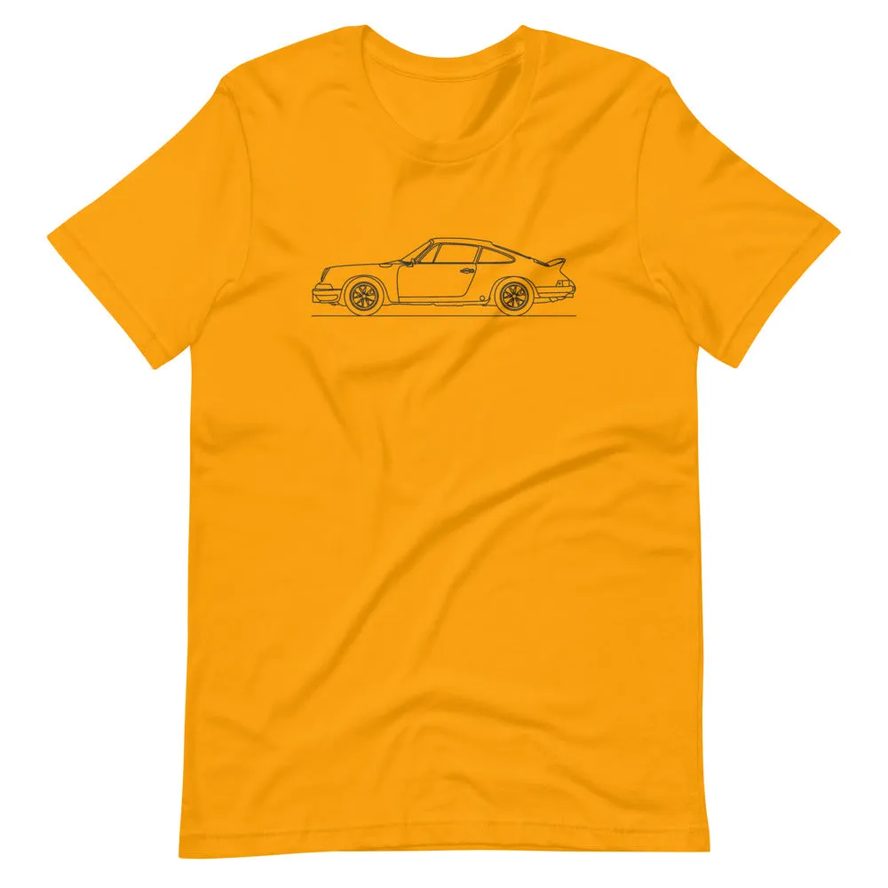 Porsche 911 Carrera RS 2.7 silhouette T-shirt