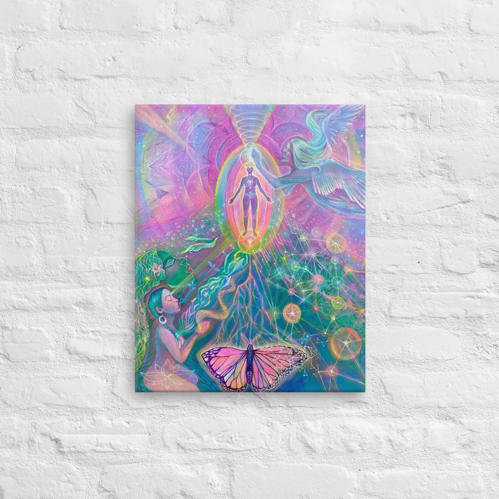 'Prayers of Divine Imagination' Canvas