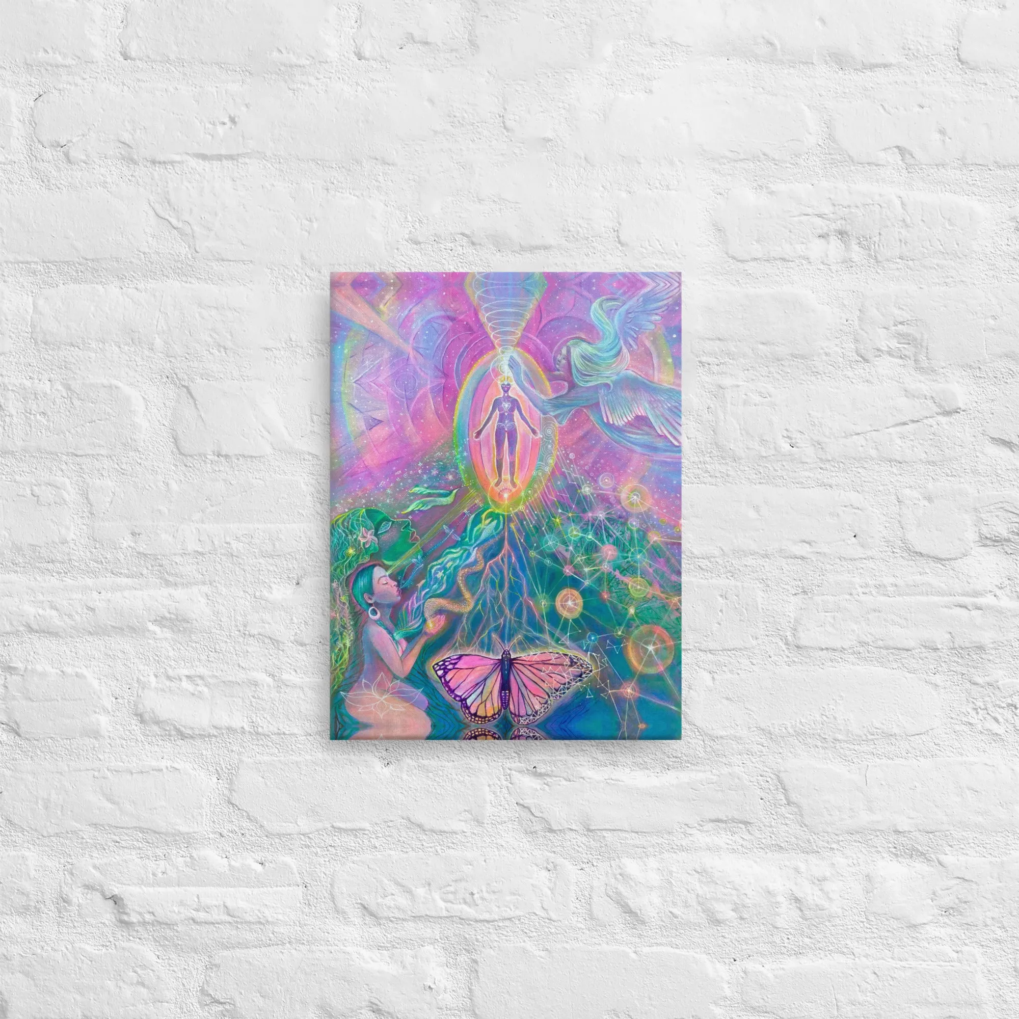 'Prayers of Divine Imagination' Canvas