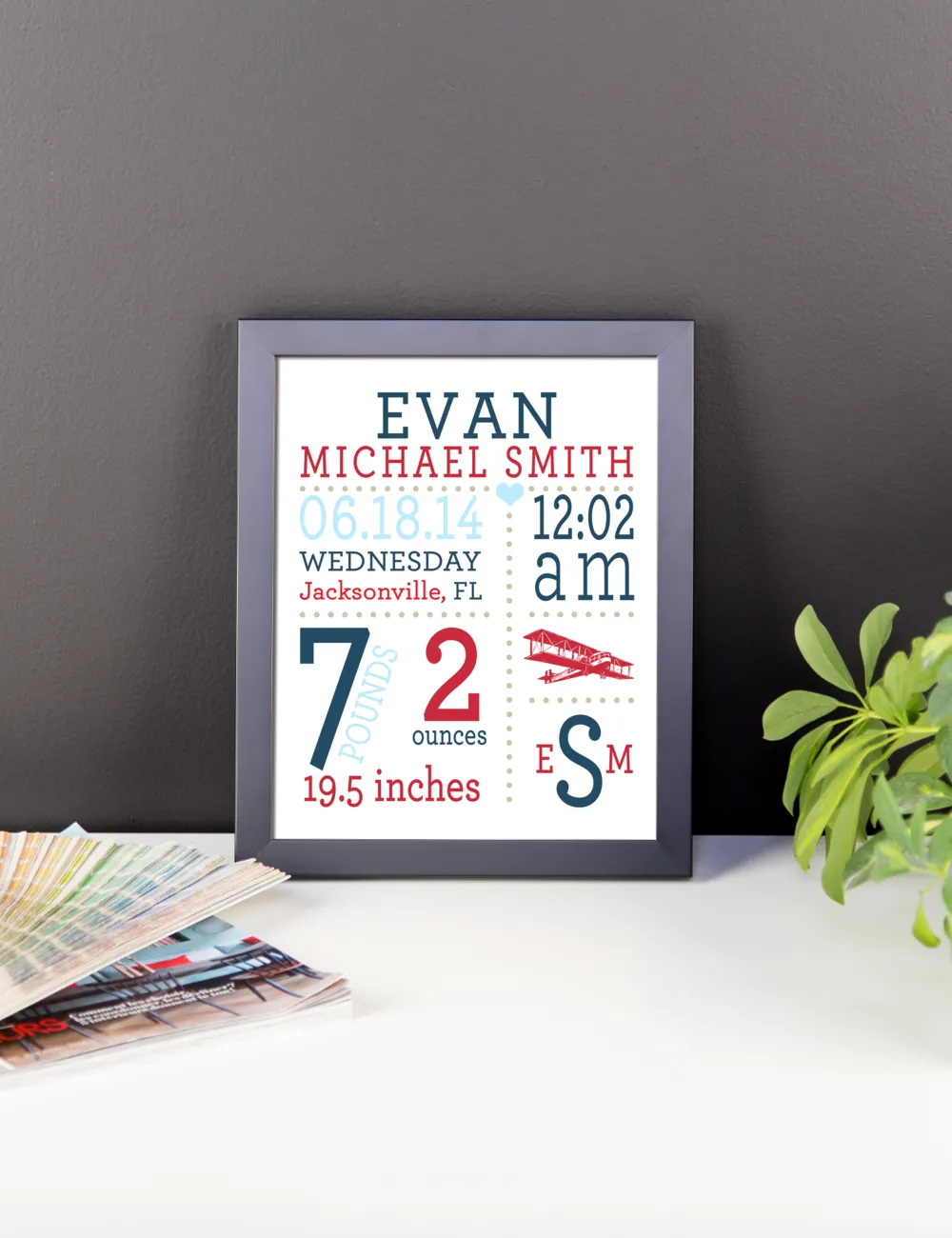Puppy Dog Name Nursery Wall Art